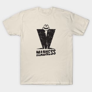 Madness - Retro Black T-Shirt